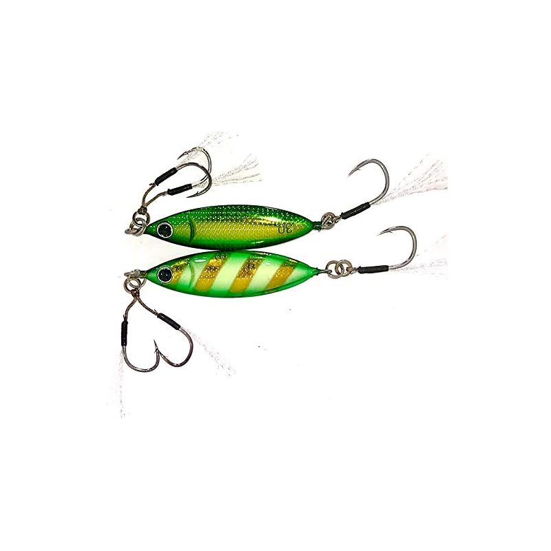 Zeake Metal Jig S Bit 40g SB010 ZG Green Gold