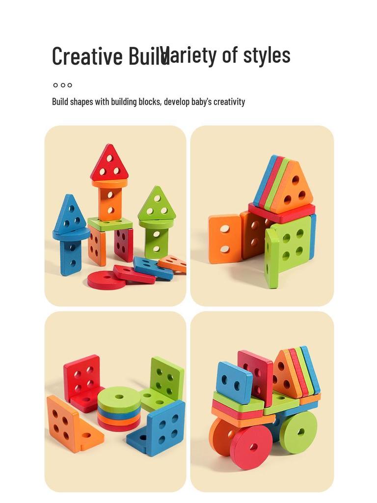 3-in-1 Angel- & Xylophon-Kognitives Spielzeug zur Form- & Farberkennung, Musikalische Erleuchtung