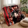 Red Dead Redemption Theme Blanket Soft Flannel Blanket Plush Throw Blanket Cozy Sofa Bed Blanket for Home Decor
