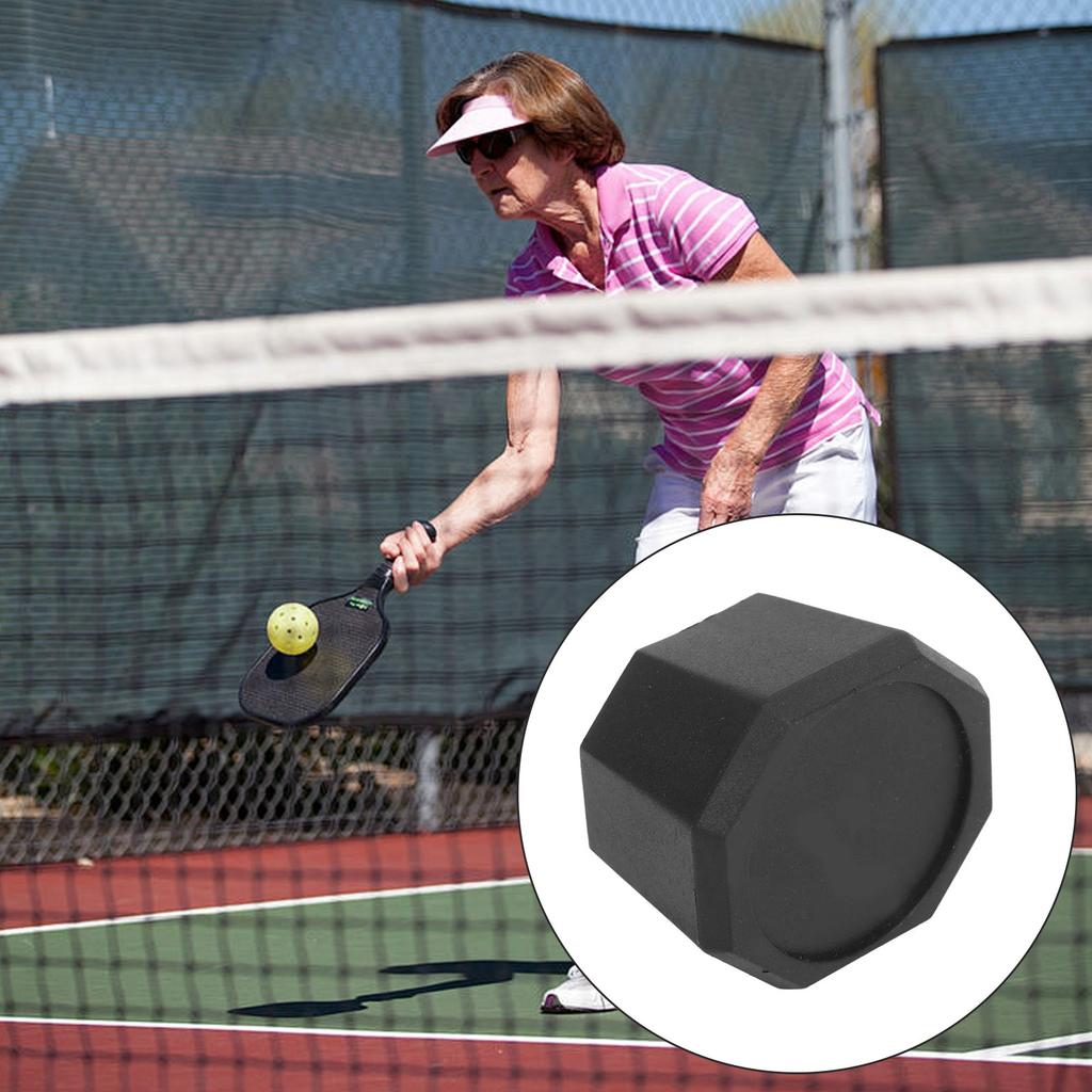 5Pcs Tennis Racket Plastic End Cover Racquet Damping Cover Replacement Tennis Racket Butt Tennis Protective Accessories