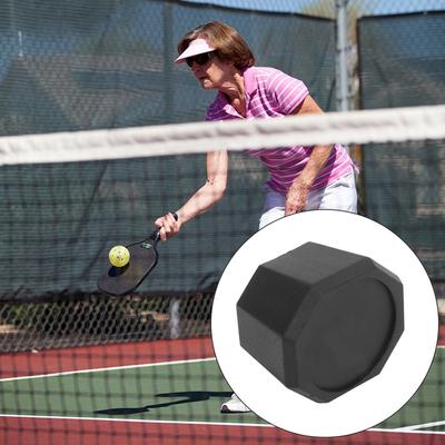 5Pcs Tennis Racket Plastic End Cover Racquet Damping Cover Replacement Tennis Racket Butt Tennis Protective Accessories