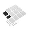 10 Pieces Magnetic Holders Lightweight Clear Acrylic Fridge Holder Slim
