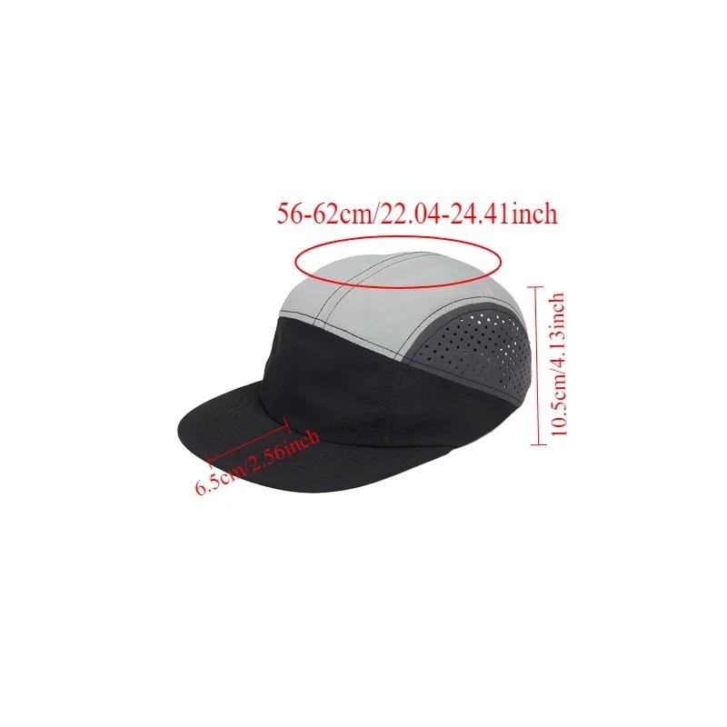 Big Head LIGHTWEIGHT  Quick-drying Baseball Caps Large Size 62cm Mesh Breathable Hats Summer Outdoor Hip Hop Unisex Marathon Cap