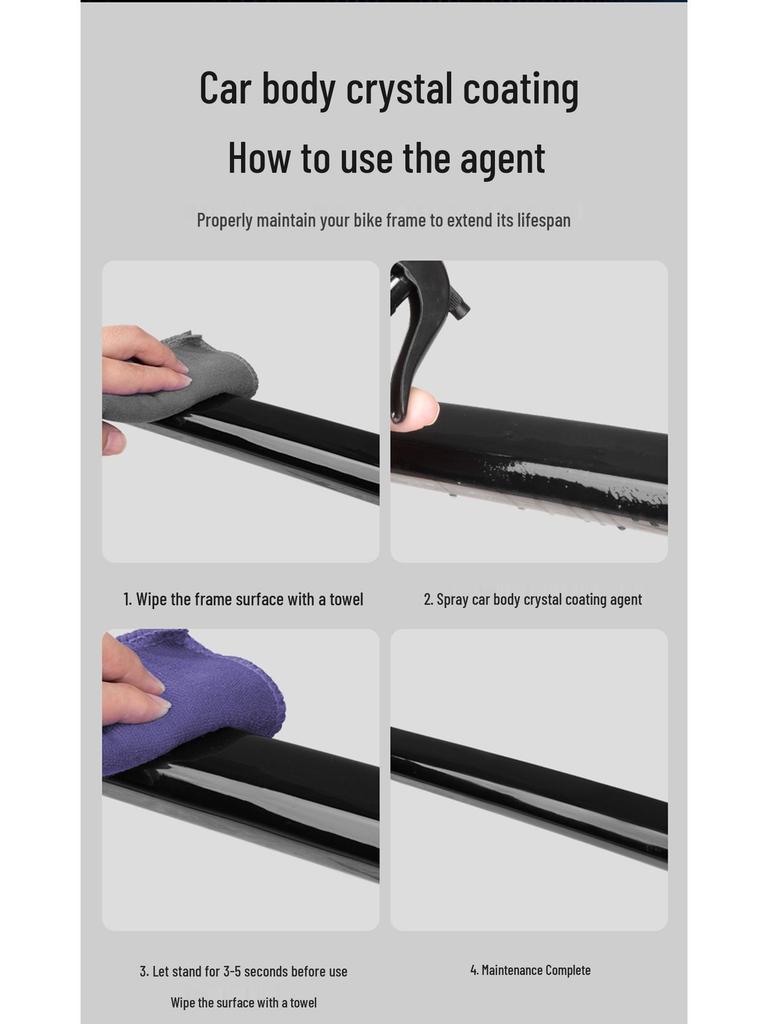 Tass Captain Bike Tire & Body Coating Agent for Road & Mountain Bikes