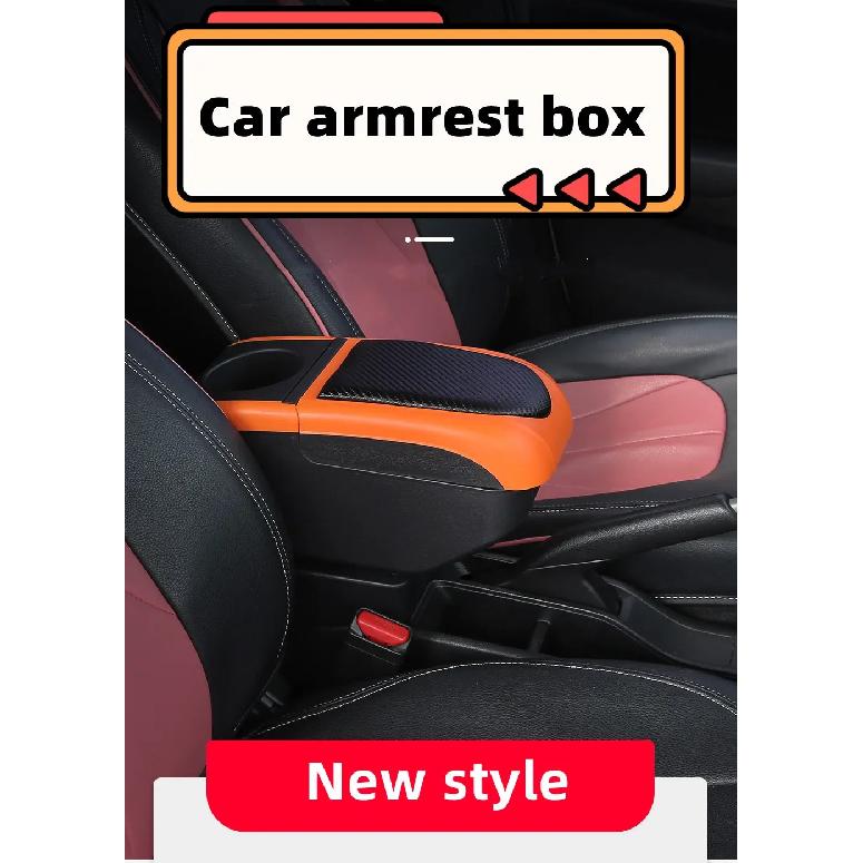 For Nissan March Micra K13 Armrest Box For Nissan Sunny Car Armrest Arm Storage Box Retrofit Parts Car Accessories 2010-2023