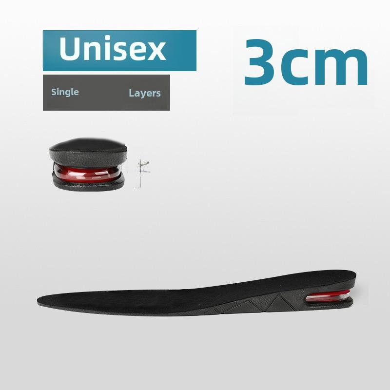 Invisible Air Cushion Height-Increasing Insoles for Men & Women - Super Soft, Adjustable, Leather-Friendly
