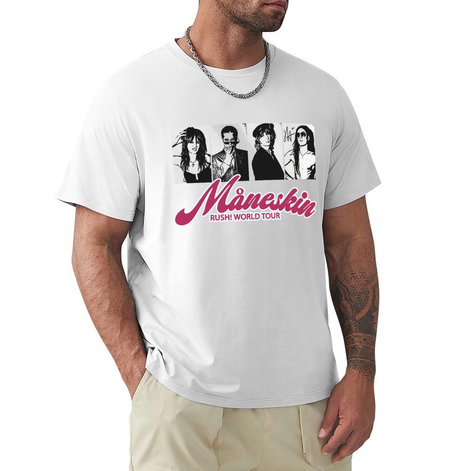 Unisexeskin Band Music 90s Tshirt Creative Graphic Tee Shirt S