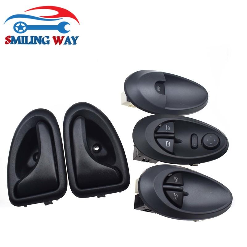 Window Mirror Switch + Ide Door Handle Left Right 939526345 93952636 For Iveco Daily 1999 2000 2001 2002 2003 2004 2005 2006