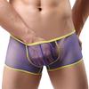 Men's Underwear Mesh Panties Breathable Briefs Sexy Light Boxer Underpants