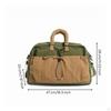 Expandable Duffel Bag Padded Handles Travel Detachable Shoulder Strap Holdall for Short