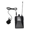 Wireless Lavalier Microphone Clip On Mic Plug and Play with Rechargeable Receiver for Speech Teaching