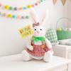 Kreskówkowy Wielkanocny Pluszowy Króliczek Ozdoba Urocza Lalka Figurka Królika Dekoracja Dekoracja o Tematyce Wielkanocnej
