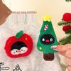 Tengyi Christmas Penguin Plush Brooch Hair Clip for Girls and Backpack Decoration.