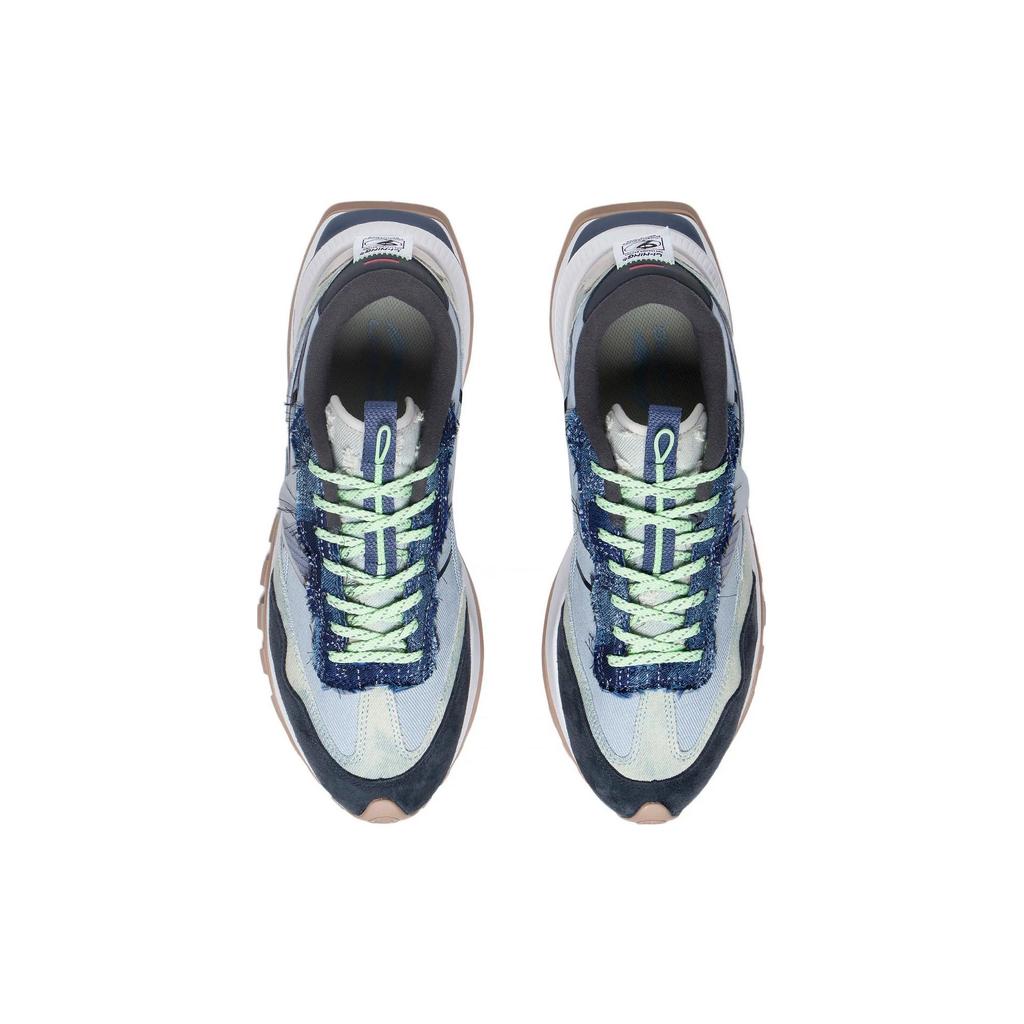 Li Ning Fangyuan EVO Fabric Slip Resistant, Abrasion Resistant, Breathable, Reflective Low top Running Shoes Men's AGCS163-1