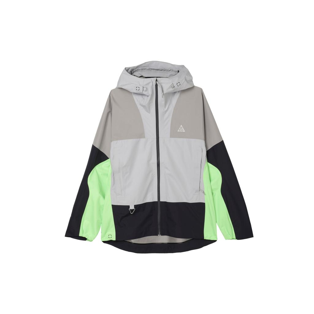 Nike Storm-FIT ACg Series Color Block Hooded Zip Windproof Waterproof Jacket Men Jacket Photon-Grey DB3560-025