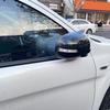 Для Mitsubishi ASX Outlander 2013-2018 Автомобільна наклейка Кришка дзеркала заднього виду Бічного дзеркала Ковпачок крила Зовнішня Накладка на двері Задній Вигляд Вуглецеве волокно