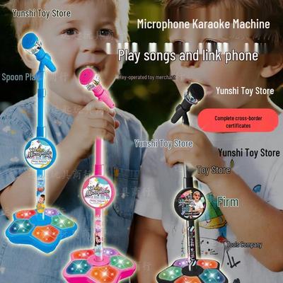 Micrófono de Karaoke de Juguete para Niños con 5 Luces - Reproductor de Música Genial para Niños y Niñas
