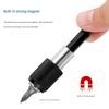 3PC Hexagonal Quick Release Self-locking Extension Rod Electric Drill Driver Quick Transfer Rod Screwdriver Extension Rod Tool