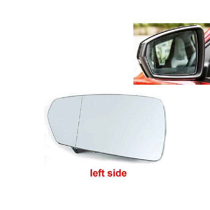 For Volkswagen VW Polo Car Accessories Side Rearview Mirror Lenses Reflective Glass Lens with Heating 1PCS