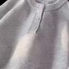 Men's High-End Henley Collar Sweater - Spring/Autumn 2026 Solid Color Knitwear