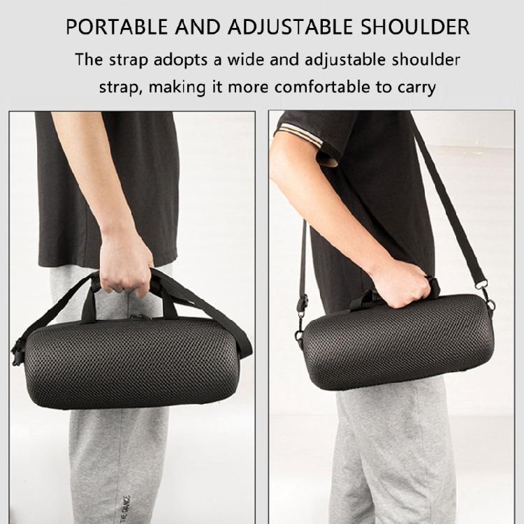 Protective Case for Speakers, Suitable for 4/3, with Shoulder Straps and Separate Accessory Storage