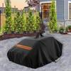 For robotic lawn mower dust cover 83 x 62 x 43 cm waterproof and UV resistant fabric with front light and handle