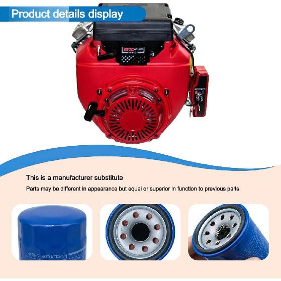 15400-PLM-A01,15400-PLM-A02 Oil Filter For Honda GX610 GX620 GX630 GX660 GX670 GX690 Engine Part # 15400-P0H-305PE, 15400-ZJ1-004, 15400-PLM-A01PE