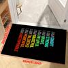 1pc  Non-Slip Machine Washable Polyester Door Mat Rug Tapestry for Hallway Aisle Living Room Bedroom Foyer Outdoor Patio Garden Courtyard