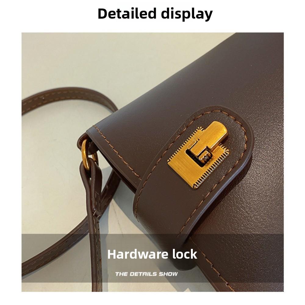 Premium Sense Bag Women's Niche Retro Bucket Bag Commuter Casual Versatile Messenger Bag