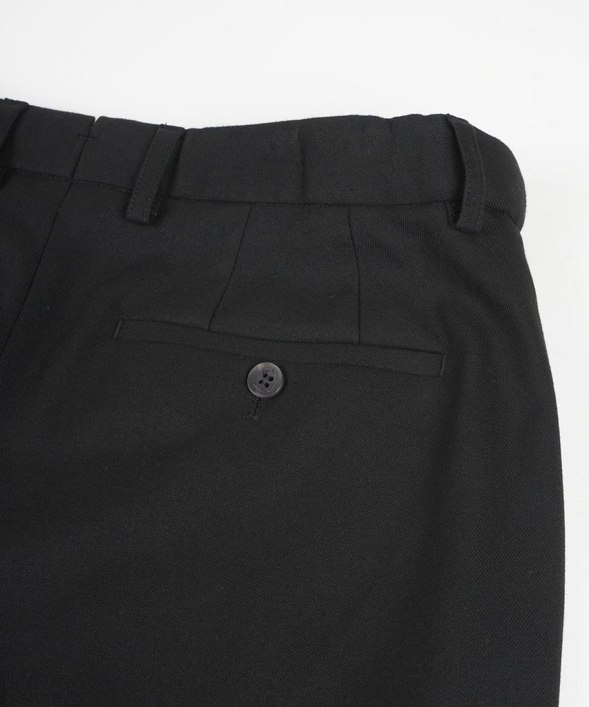 BIRBANTE Spandex Hidden Elastic Waist Slacks - Black