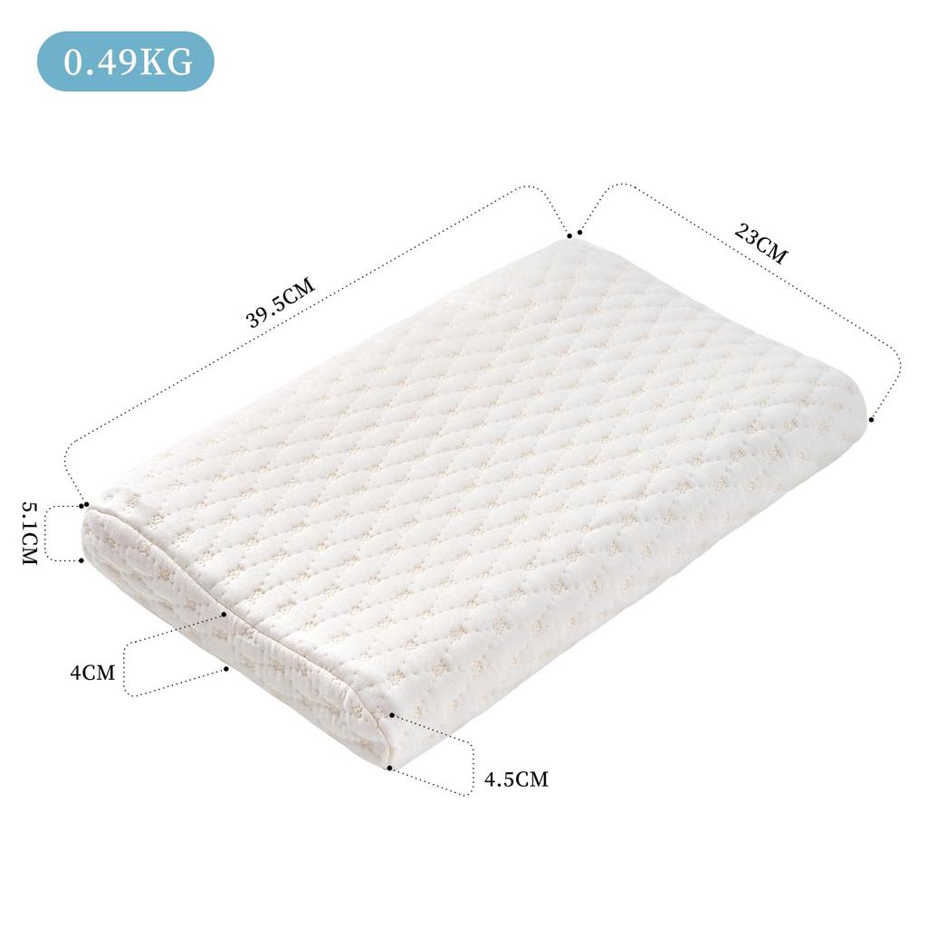 Memory Foam Pillow for Children, Gently Supports the Head and Cervical Spine, SGS Internationally Verified, Promotes Sound Sleep, Sweat Absorbing,