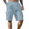 Men's Sports Cotton Casual Loose Shorts Casual Pajamas Pocket Jogging Shorts Pants