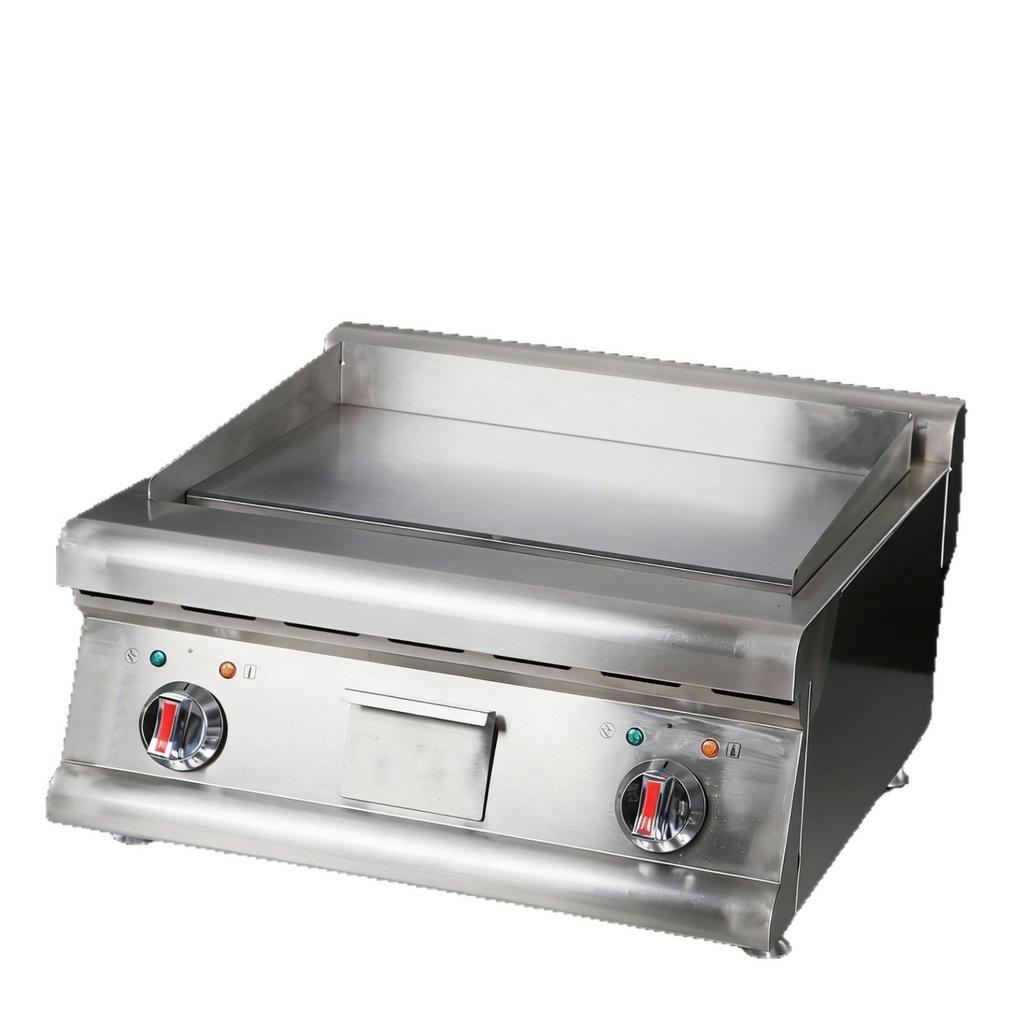 Commercial Gas Griddle with Thick Iron Plate for Teppanyaki and Grilling