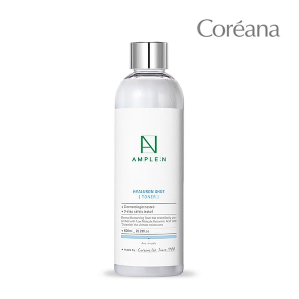 

ОБЕСПЕЧЕННЫЙ:N Hyaluronic Shot Тонер большой емкости 600 мл
