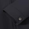 High end business executive jacket with mulberry silk and nylon stretch, men's and middle-aged solid color spring top jacket