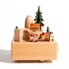 Christmas Festival Wooden Music Box: Creative Children's Toy and Home Decoration Craft, Perfect Birthday Gift