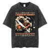 New Arrival Mens Clothes Tee Shirt Homme Graphic TShirts Men Amare Box No Thoughts Head Empty Japanese Funny Capybara Washed