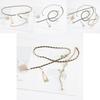 Womens Metal Waist Belt Chain For Dresses Sweaters Suit Body Accessory Summer Winter