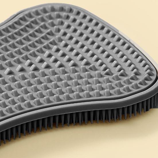 Dobbeltsidig oppvaskskrubber rengjøringsbørste Myk Fleksibel Gjenbrukbar Ikke-ripe Flerbruks oljeflekkfjerner Kjøkkenrengjøringsverktøy