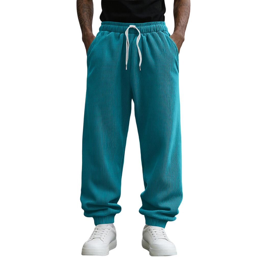 Men's Color Loose Sweatpants Men's Casual Fashion Sweatpants