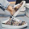 Fashion Men's Shoe Half Print Outdoor Height Original Trend 2025 Slides Mascullino Low Price Fashion Elegant Fun Y2k Style Male Slipper