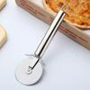 Stainless Steel Single-Wheel Pizza and Cake Cutter Utensil