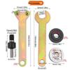 Electric Drill to Angle Grinder Conversion Accessories Kit
