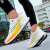 Herren Sports Spezialität Marathon Laufschuhe Carbonplatte Atmungsaktiv Leichtgewicht Damen Bequem Sportlich Rutschfest Dämpfung Stabilität Sneaker