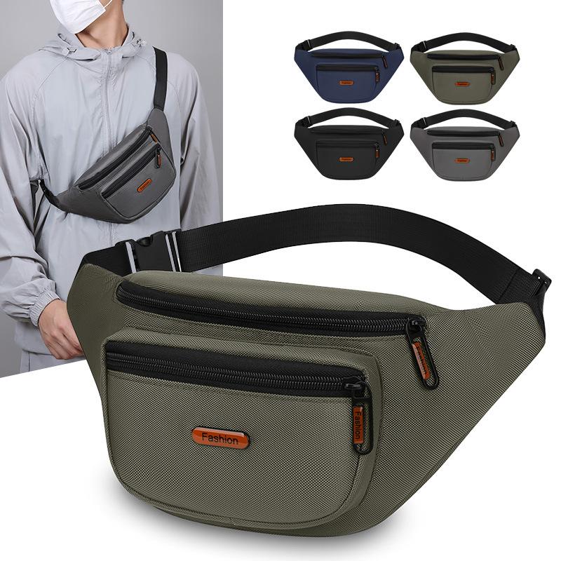 Waist Bag Men's Travel Chest Bag Shoulder Crossbody Bag