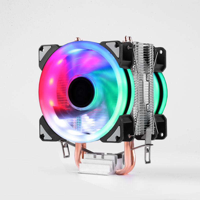 Dissipatore per CPU a tubo di rame ultra-silenzioso per pin 1366, AMD 1700, X79 e 2011