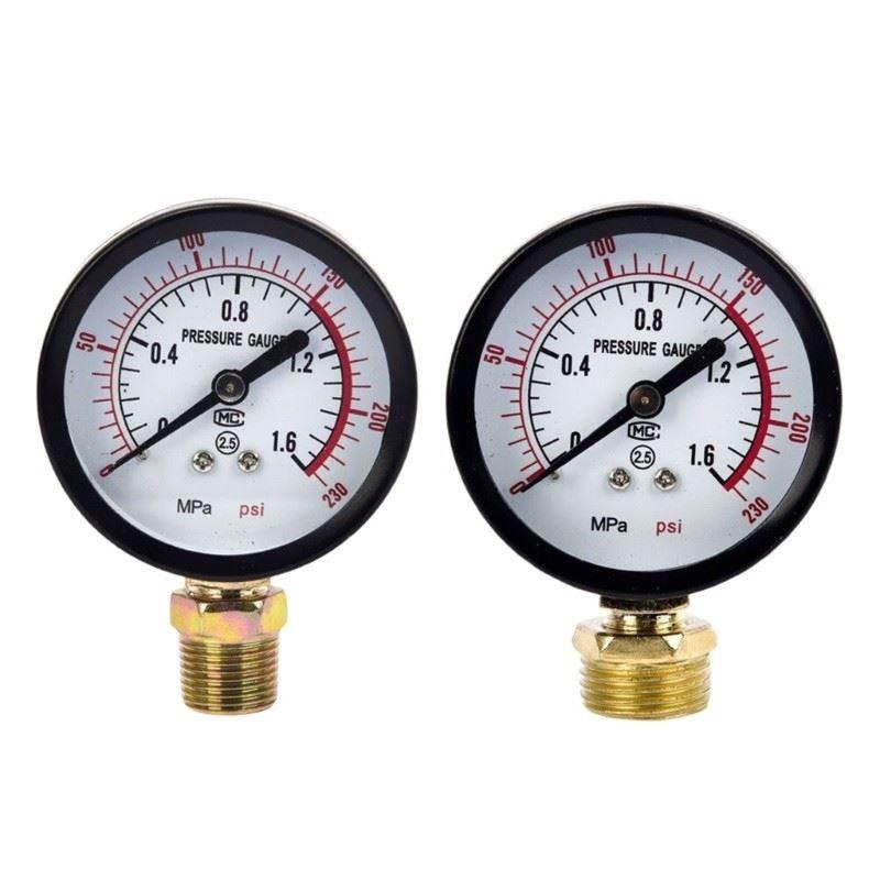 Alto Exactitud Metal Manómetros Radial Tipo Vibración Prueba para Laboratorio