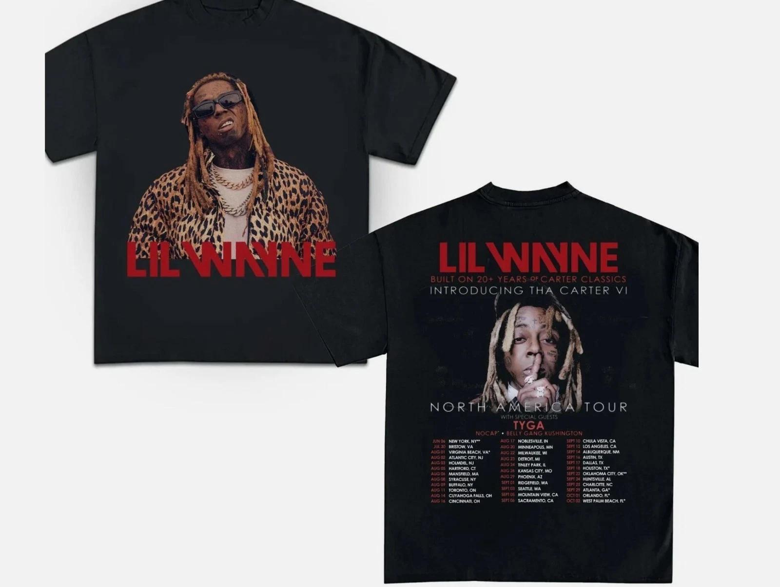 Тур Lil Wayne Tha Carter VI, Тур Lil WAYNE 2025 Тур по Северной Америке Футболка S