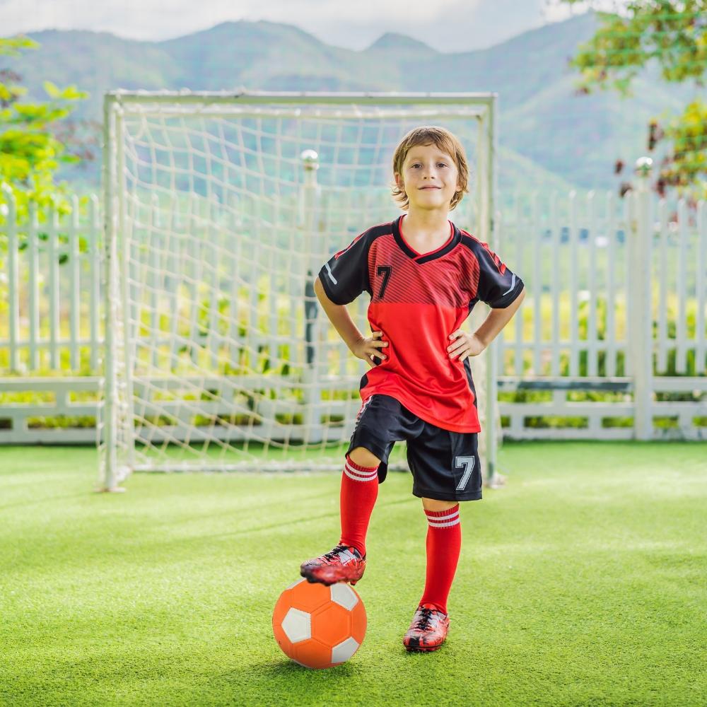 Soccer Ball with Twist Effect, Neon, Contoured, Curve, Sports, 5