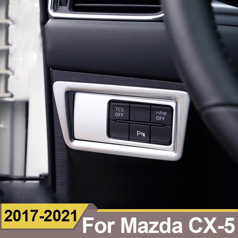 Pentru MAZDA CX-5 CX5 CX 5 2017 2018 Reglarea farurilor mașinii comutator capac decorativ Trim accesorii pentru stilul mașinii